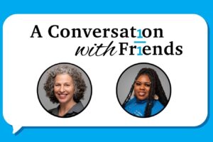 Convo w Friends social media graphic