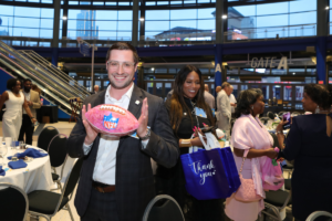 Guest with Football