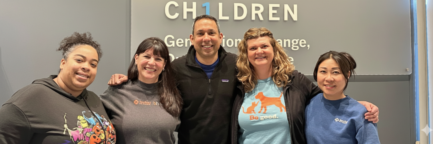 Friends of the Children Seattle Volunteer Banner Image Banfield Staff