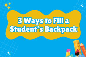 School Supply Drive Web Header