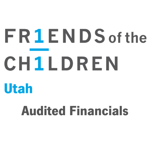 Friends - Utah Audited Financials FY2025