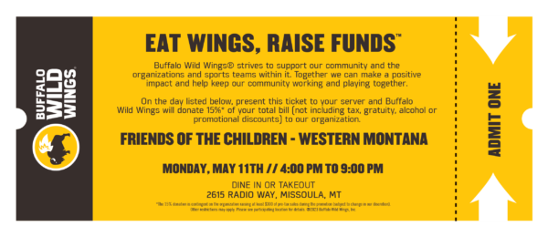 BWW Event Tickets 2
